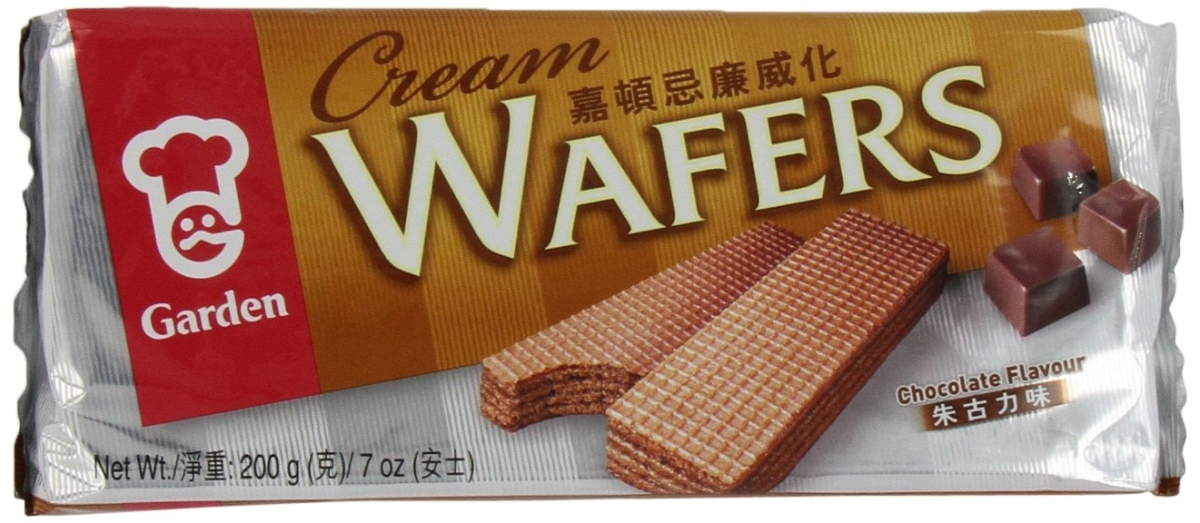 Picture of Garden KHRM02202663 7 oz Cream Chocolate Wafers