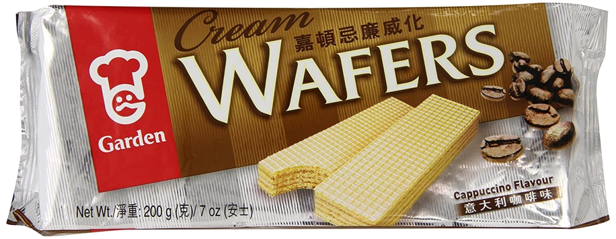 Picture of Garden KHRM02202666 7 oz Cream Cappuccino Wafers