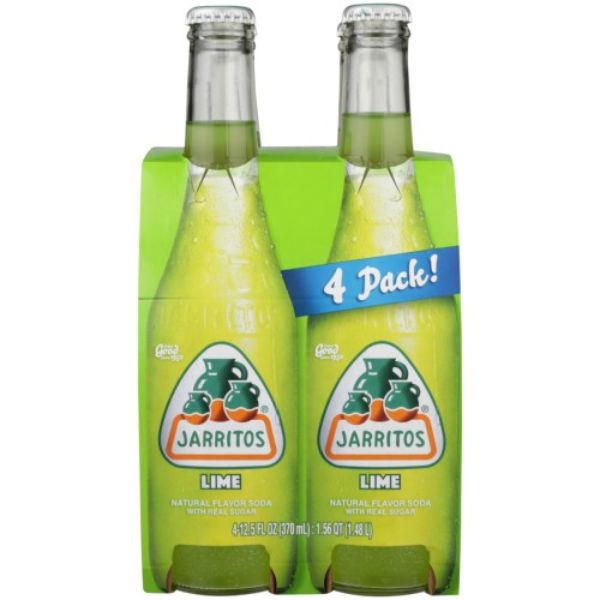 Picture of Jarritos KHRM00342164 12.5 oz Lime Soda - 4 Count