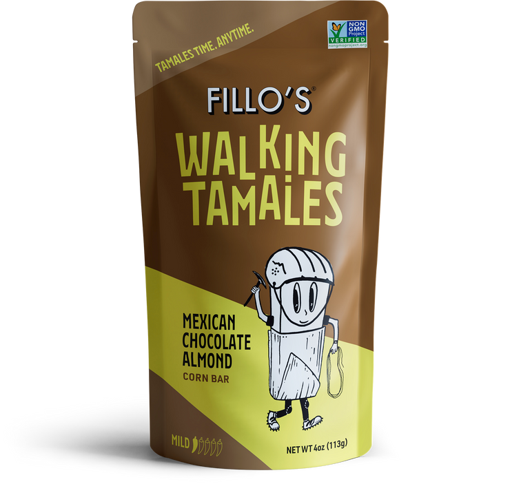 Picture of Fillos KHCH02202672 4 oz Chocolate Almond Walking Tamale