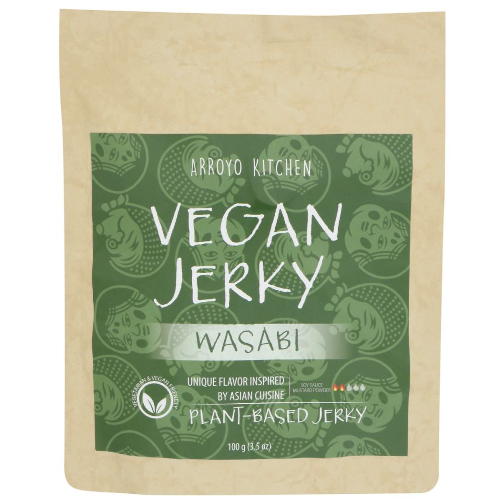 Picture of Arroyo Kitchen KHCH02207559 3.5 oz Plant Based Wasabi Jerky