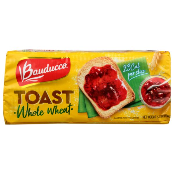 Picture of Bauducco KHLV00357767 5.01 oz Whole Wheat Toast