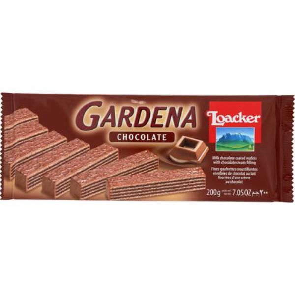 Picture of Loacker KHLV01491703 7.05 oz Gardena Chocolate Wafer