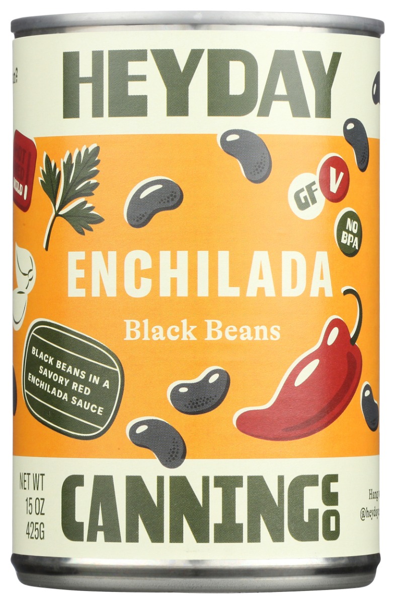 Picture of Heyday Canning KHLV02206287 15 oz Enchilada Black Beans