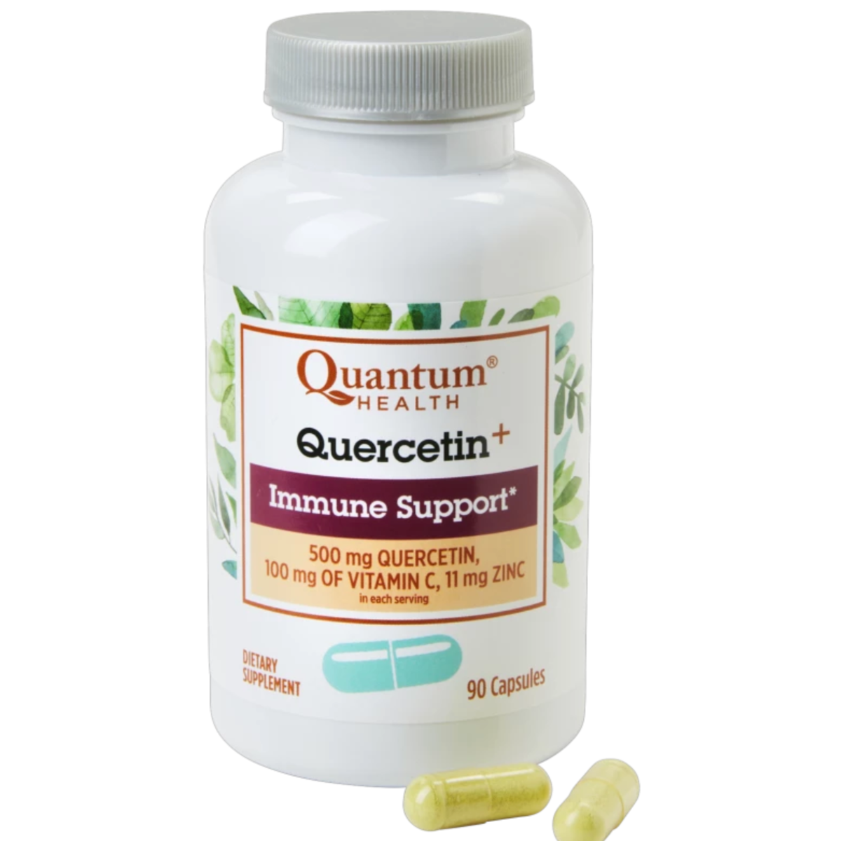 Picture of Quantum Health KHLV02302158 500mg Quercetin Plus Immune Support&#44; 90 Cup