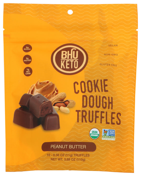 Picture of Bhu Foods KHLV00406259 5.29 oz Peanut Butter Cookie Dough Truffles