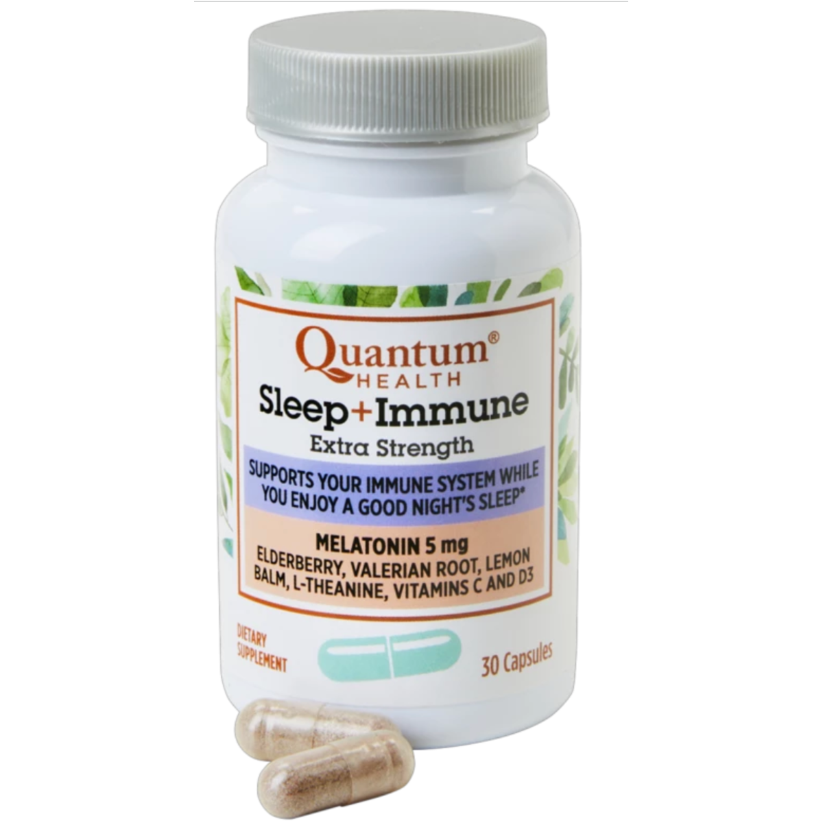 Picture of Quantum Health KHLV02302172 Extra Strength Sleep Immune&#44; 30 Cup