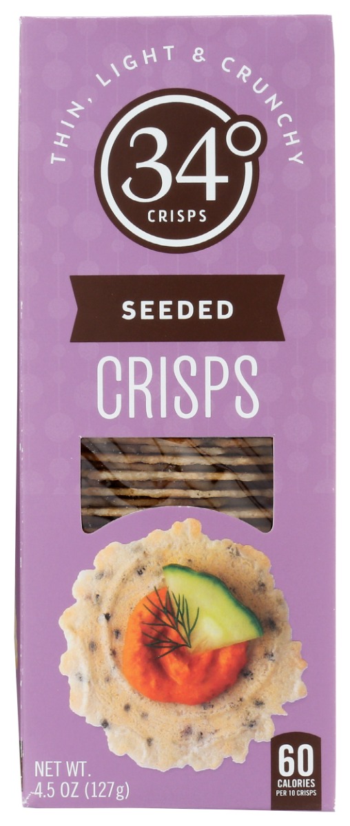 Picture of 34 Degrees KHRM00389776 4.5 oz Seeded Crisps