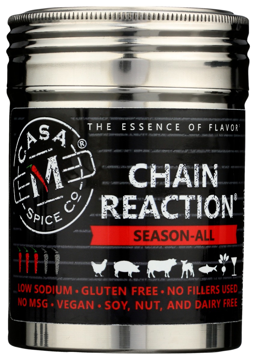 Picture of Casa M Spice KHRM00389784 5 oz Stainless Steel Season All Shaker