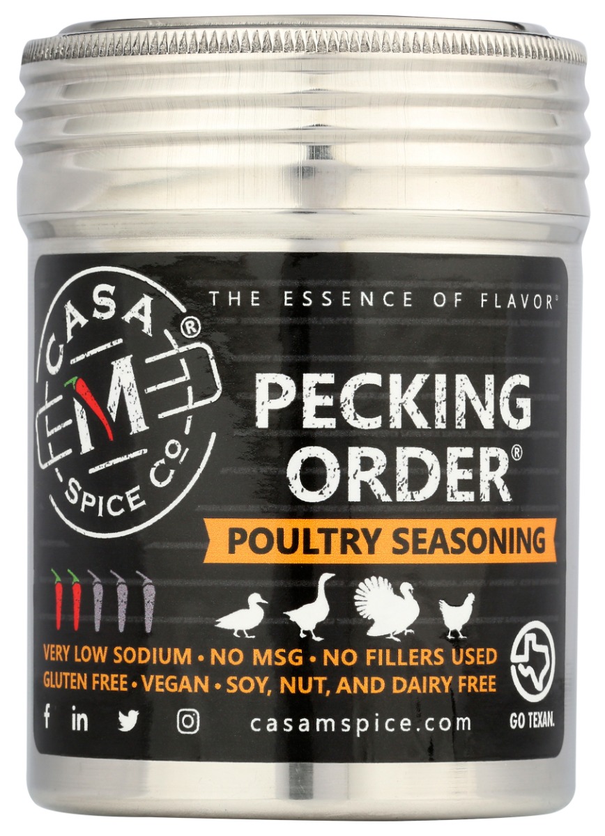 Picture of Casa M Spice KHRM00398846 4.5 oz Poultry Seasoning Shaker