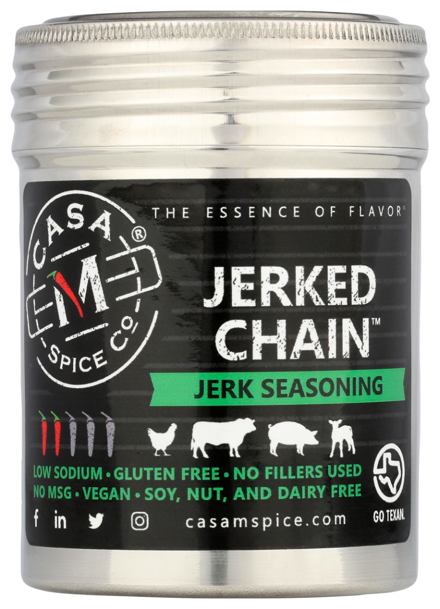 Picture of Casa M Spice KHRM00398847 5.25 oz Jerk Seasoning Shaker