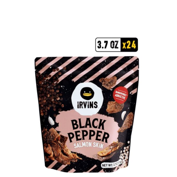 Picture of Irvins KHRM02207099 3.7 oz Black Pepper Salmon Skin Pack