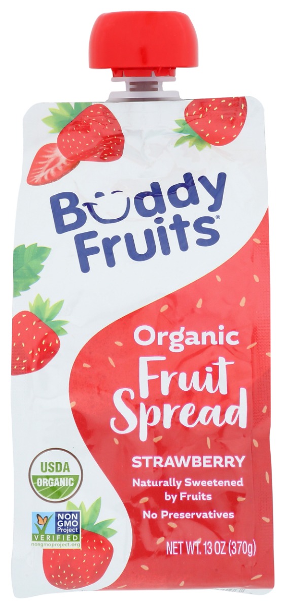 Picture of Buddy Fruits KHLV02209560 13 oz Organic Strawberry Fruit Spread