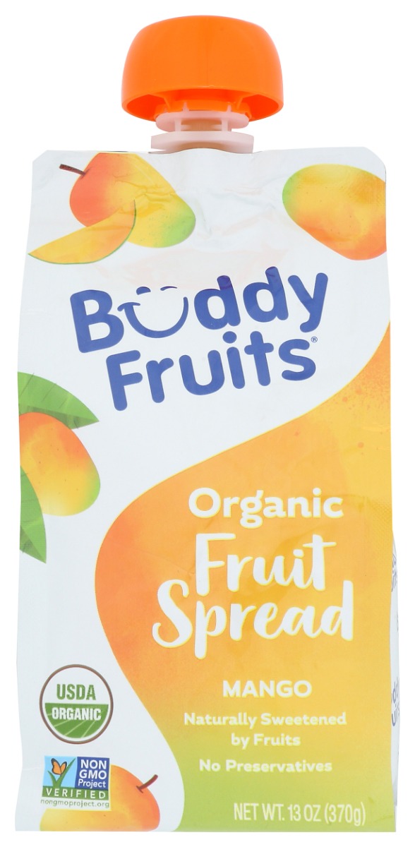 Picture of Buddy Fruits KHLV02209561 13 oz Organic Mango Fruit Spreads