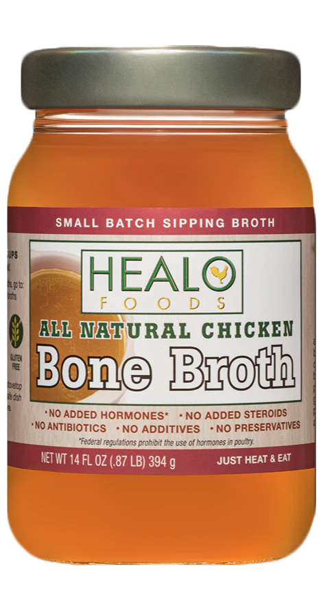 Picture of Healo Foods KHLV02302925 14 oz All Natural Chicken Bone Broth
