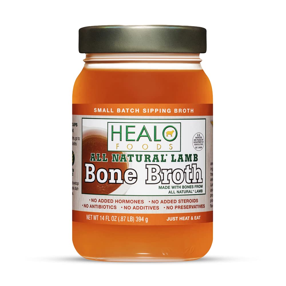 Picture of Healo Foods KHLV02302924 14 fl oz All Natural Lamb Bone Broth
