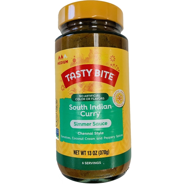 Picture of Tasty Bite KHLV02307357 13 oz South Indian Curry Simmer Sauce