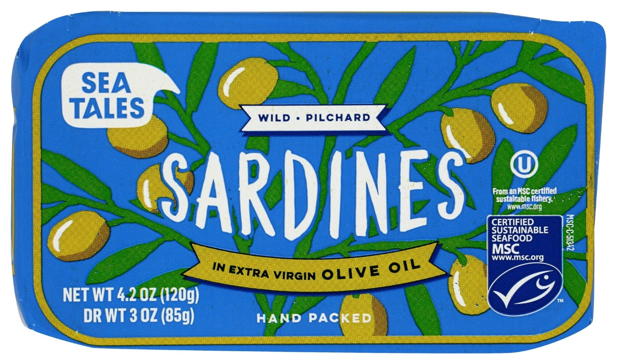 Picture of Sea Tales KHCH02310845 4.2 oz Sardines Extra Virgin Olive Oil