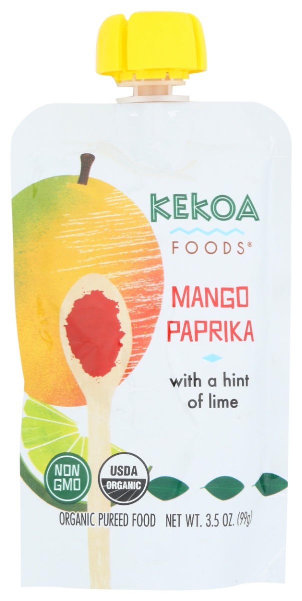 Picture of Kekoa KHRM02301866 3.5 oz Mango Paprika Squeeze Pouch