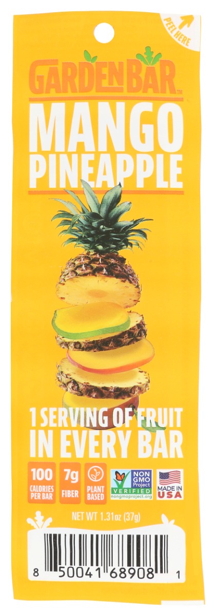 Picture of Garden Bar KHRM02310032 1.31 oz Bar Fruit Mango Pineapple Snacks
