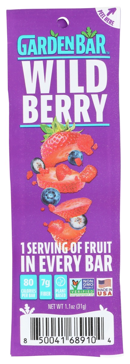 Picture of Garden Bar KHRM02310030 1.1 oz Bar Fruit Wild Berry Snacks