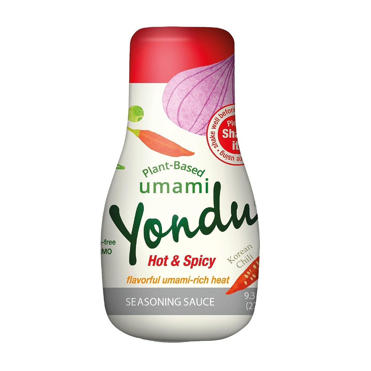 Picture of Sempio KHCH02308669 9.3 fl oz Yondu Hot & Spicy Plant Based Umami Sauce