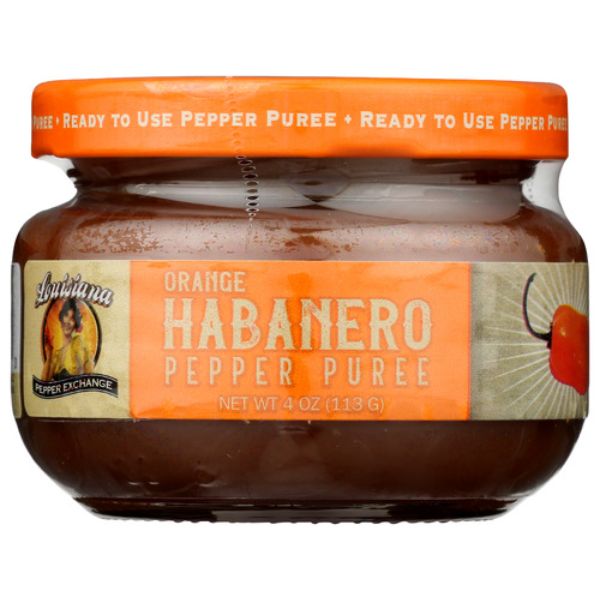 Picture of Louisiana Pepper Exchange KHRM02204898 4 oz Orange Habanero Puree Pepper