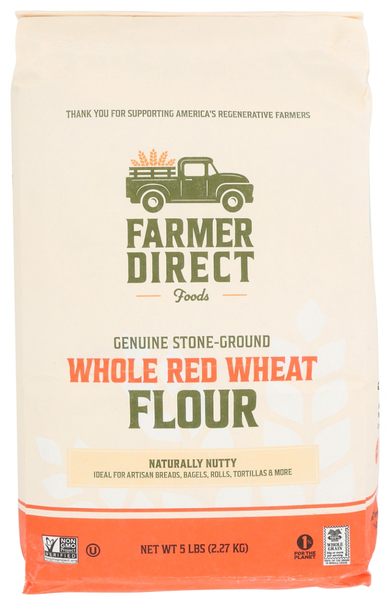 Picture of Farmer Direct Foods KHCH02302637 5 lbs Whole Red Wheat Flour