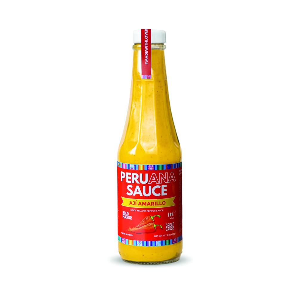 Picture of Peruana Sauce KHLV02307083 7 fl oz Aji Amarillo Sauce