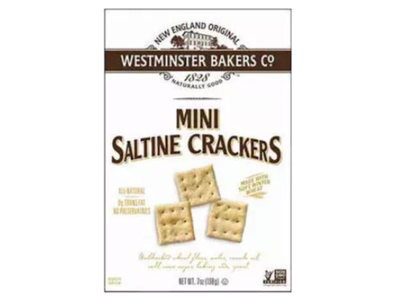 Picture of Westminster Bakers KHRM02309431 8 oz Saltines Mini Cracker