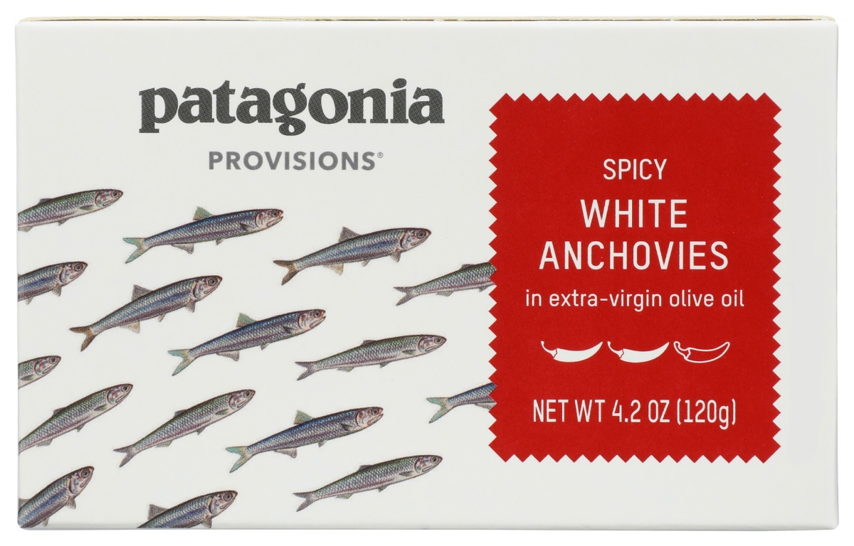 Picture of Patagonia Provisions KHLV02313168 4.2 oz Spicy White Anchovies