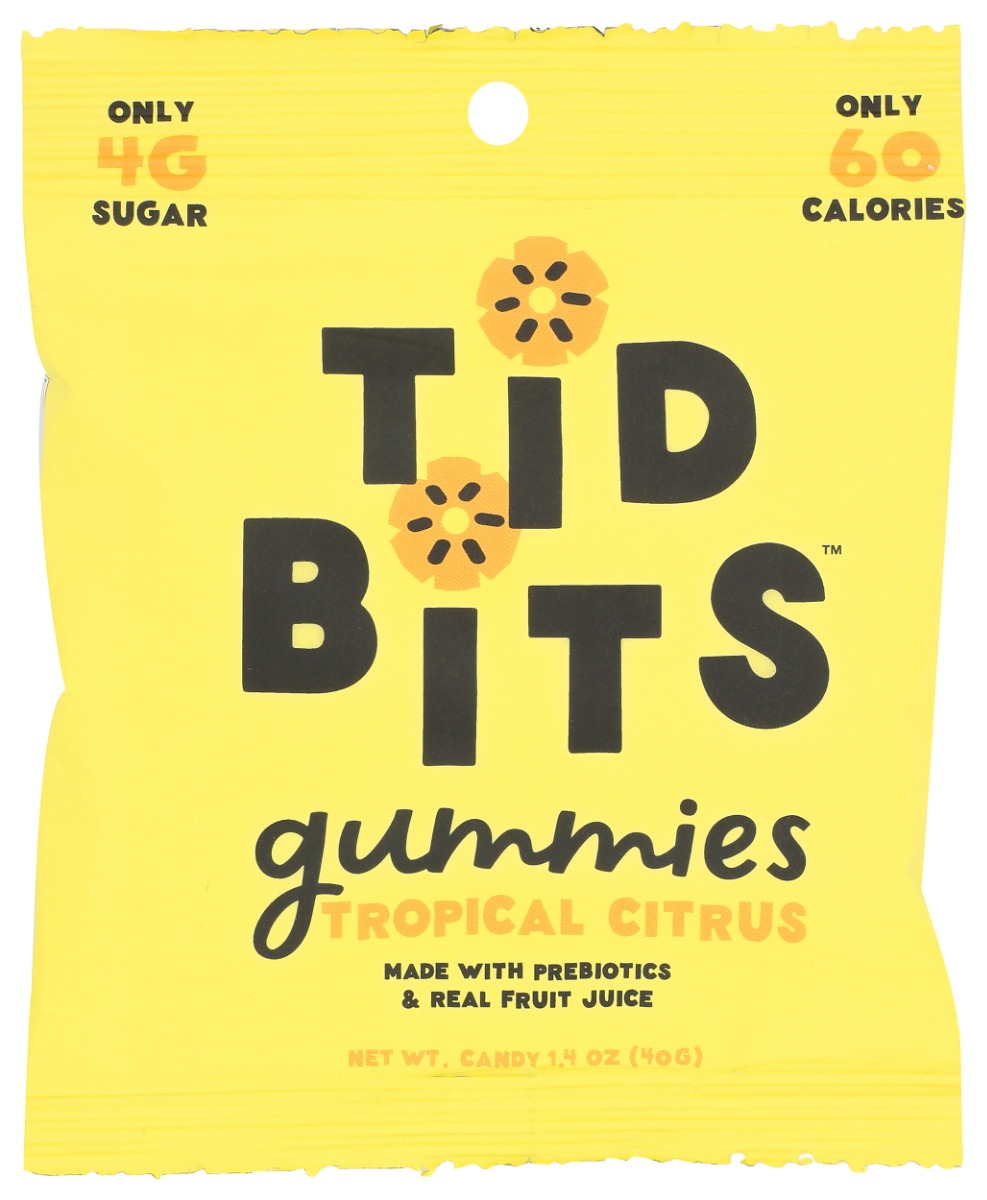 Picture of Tidbits Candy KHCH02309367 1.4 oz Tropical Citrus Gummies