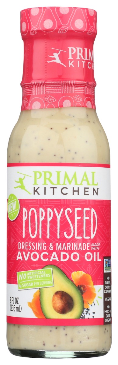 Picture of Primal Kitchen KHCH02311619 8 fl oz Poppyseed Dressing & Marinade
