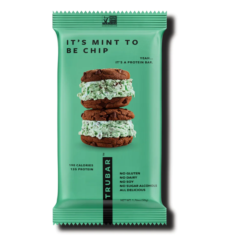 Picture of Trubar KHCH02314752 1.76 oz Its Mint To Be Chip Protein Bar