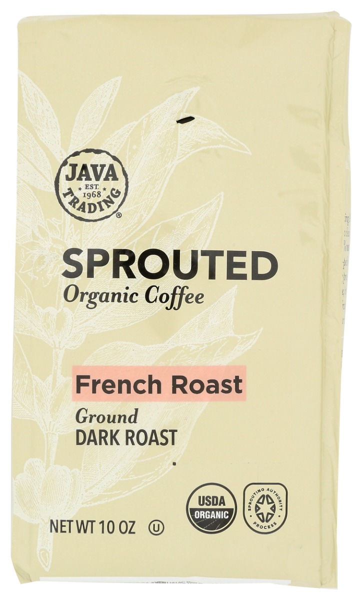 Picture of Java Trading KHCH02316051 Sprouted French Roast Ground Coffee - 10 oz