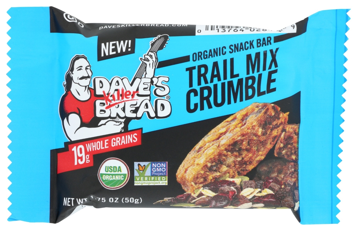 Picture of Daves Killer Bread KHCH02307996 Organic Trail Mix Crumble Bar - 1.75 oz
