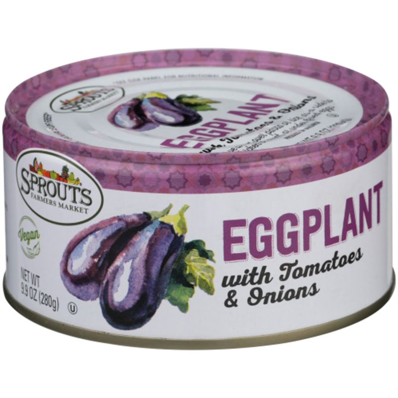 Picture of Sprouts KHCH00327797 Eggplant with Tomatoes & Onions - 9.9 oz