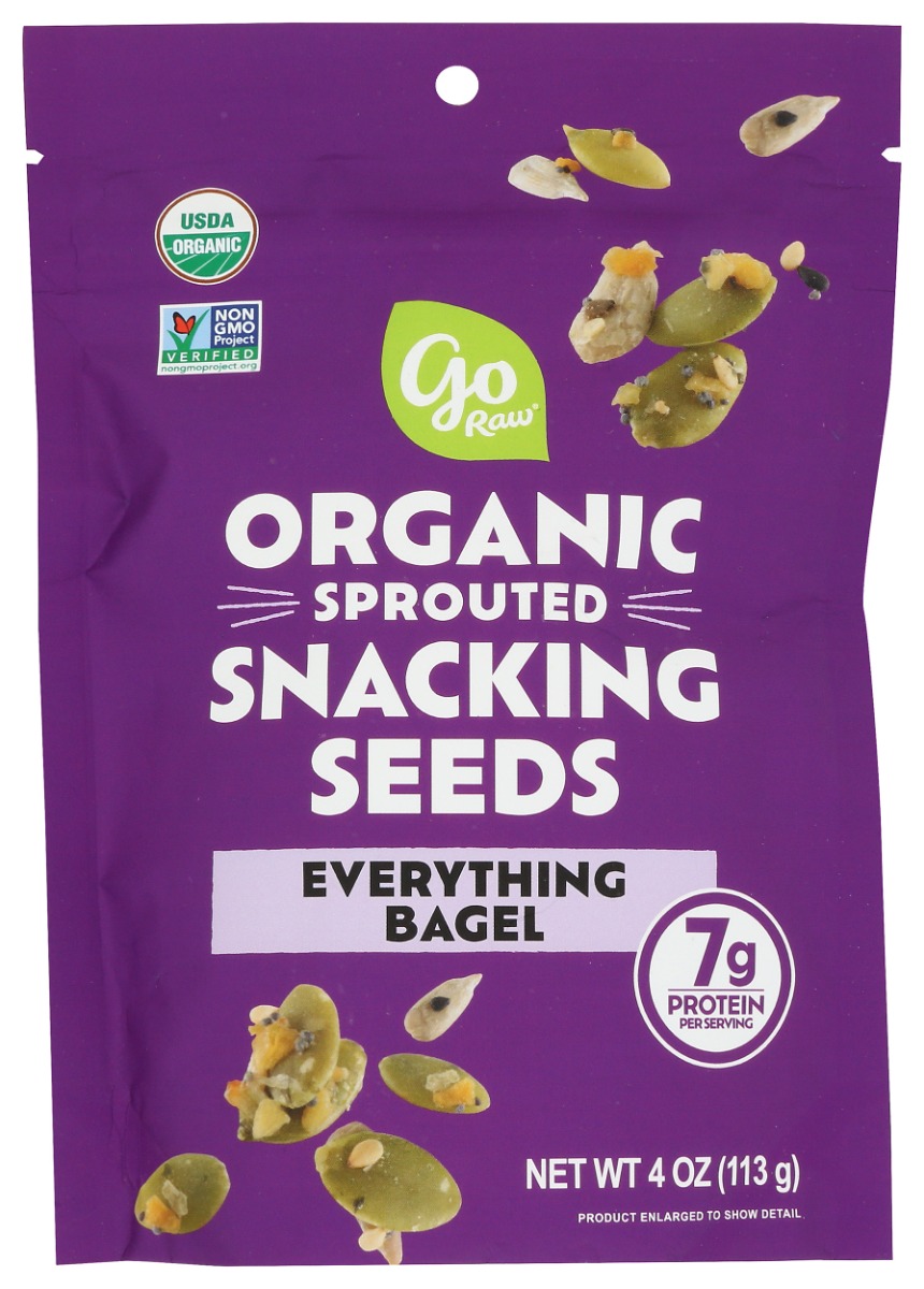Picture of Go Raw KHCH02310727 Everything Bagel Snacking Seeds - 4 oz