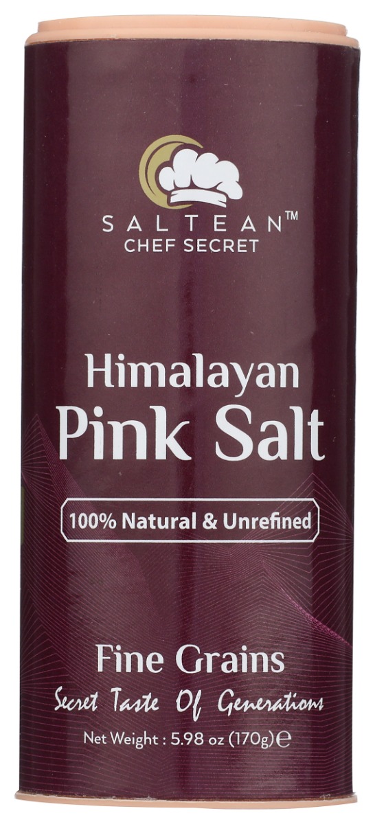 Picture of Saltean Chef Secret KHRM02314362 5.98 oz Himalayan Pink Salt Cardboard Shaker