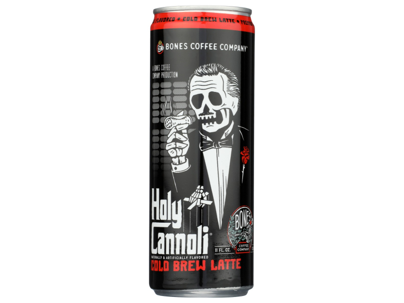 Picture of Bones Coffee KHLV02406278 11 fl oz Holy Cannoli Cold Brew Latte Coffee