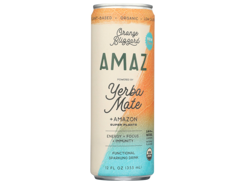 Picture of AMAZ KHCH02406669 12 fl oz Yerba Mate Orange Mint Functional Drink