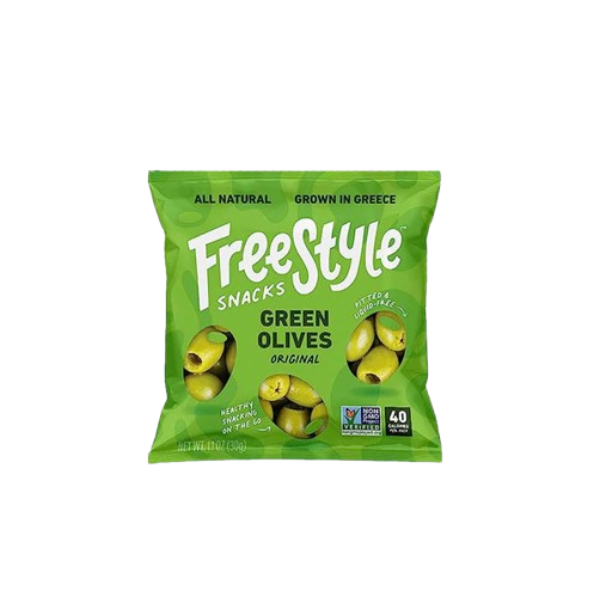 Picture of Freestyle Snacks KHLV02413962 1.1 oz Original Green Olives