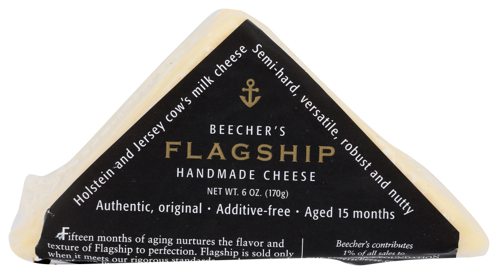 Picture of Beechers KHCH00362725 6 oz Cheddar Cheese Flagship Wedge