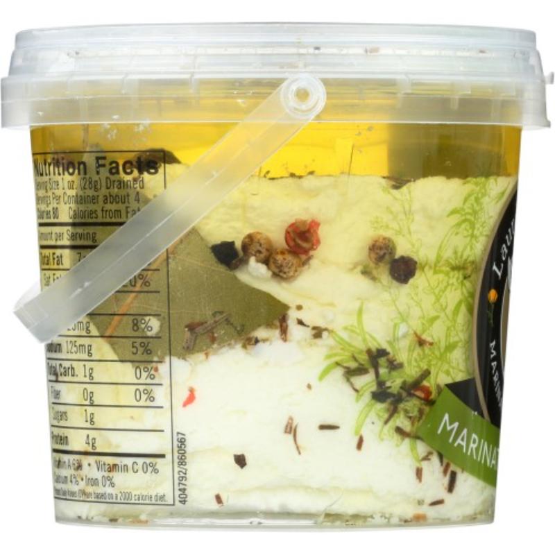 Picture of Laura Chenels KHCH00102540 6.20 oz Marinated Cabecou Thyme & Rosemary Goat Cheese