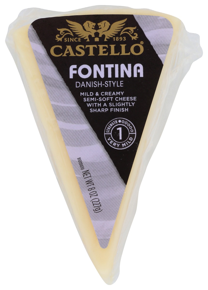 Picture of Castello KHCH00363915 8 oz Fontina EW Cheese Wedge
