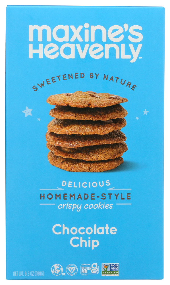 Picture of Maxines Heavenly KHCH00400621 6.3 oz Chocolate Chip Crispy Cookies