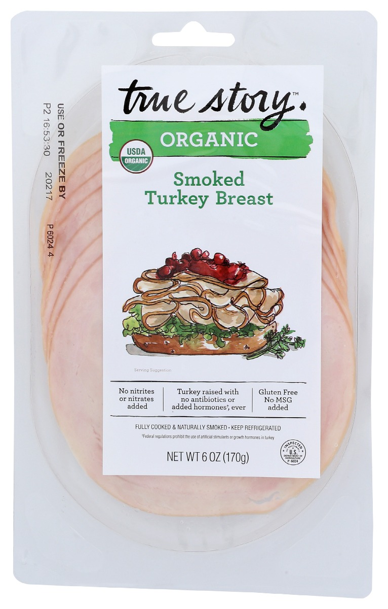 Picture of True Story KHCH00369049 6 oz Smoked Turkey Breast