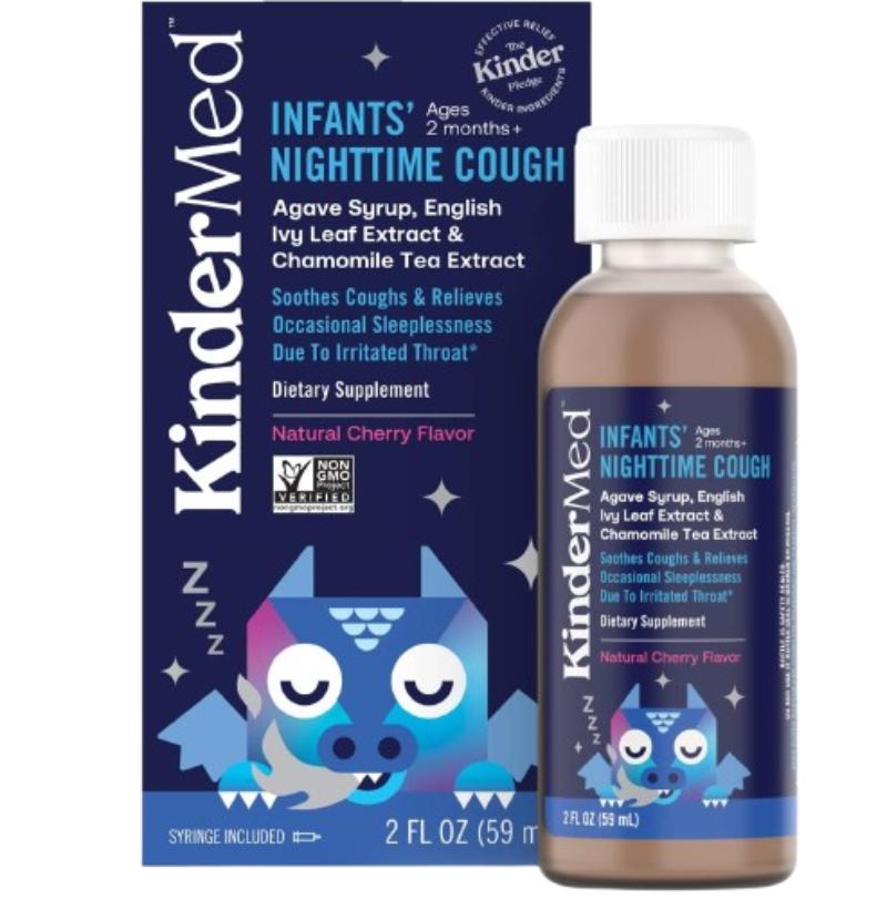 Picture of Kindermed KHCH02204843 2 fl oz Infants Nighttime Cough Medicine