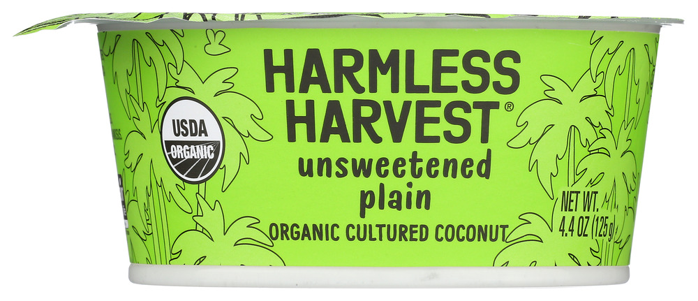 Picture of Harmless Harvest KHCH00361483 4.4 oz Df Plain Yogurt Cup