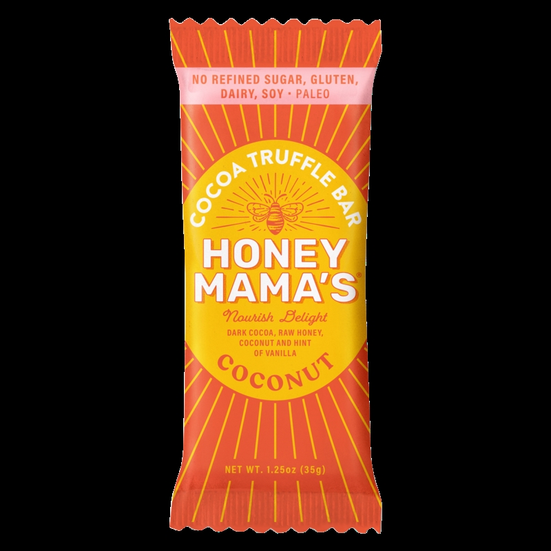 Picture of Honey Mamas KHCH00327735 2.5 oz Coconut Cocoa Truffle Bar